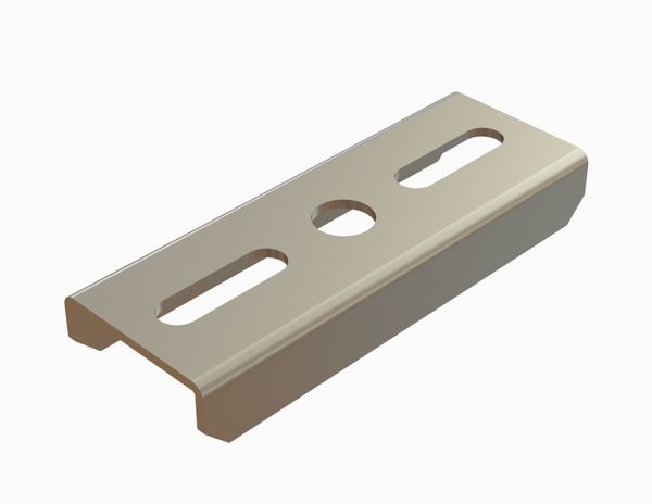 Perforated track with one threaded rod 100 PL